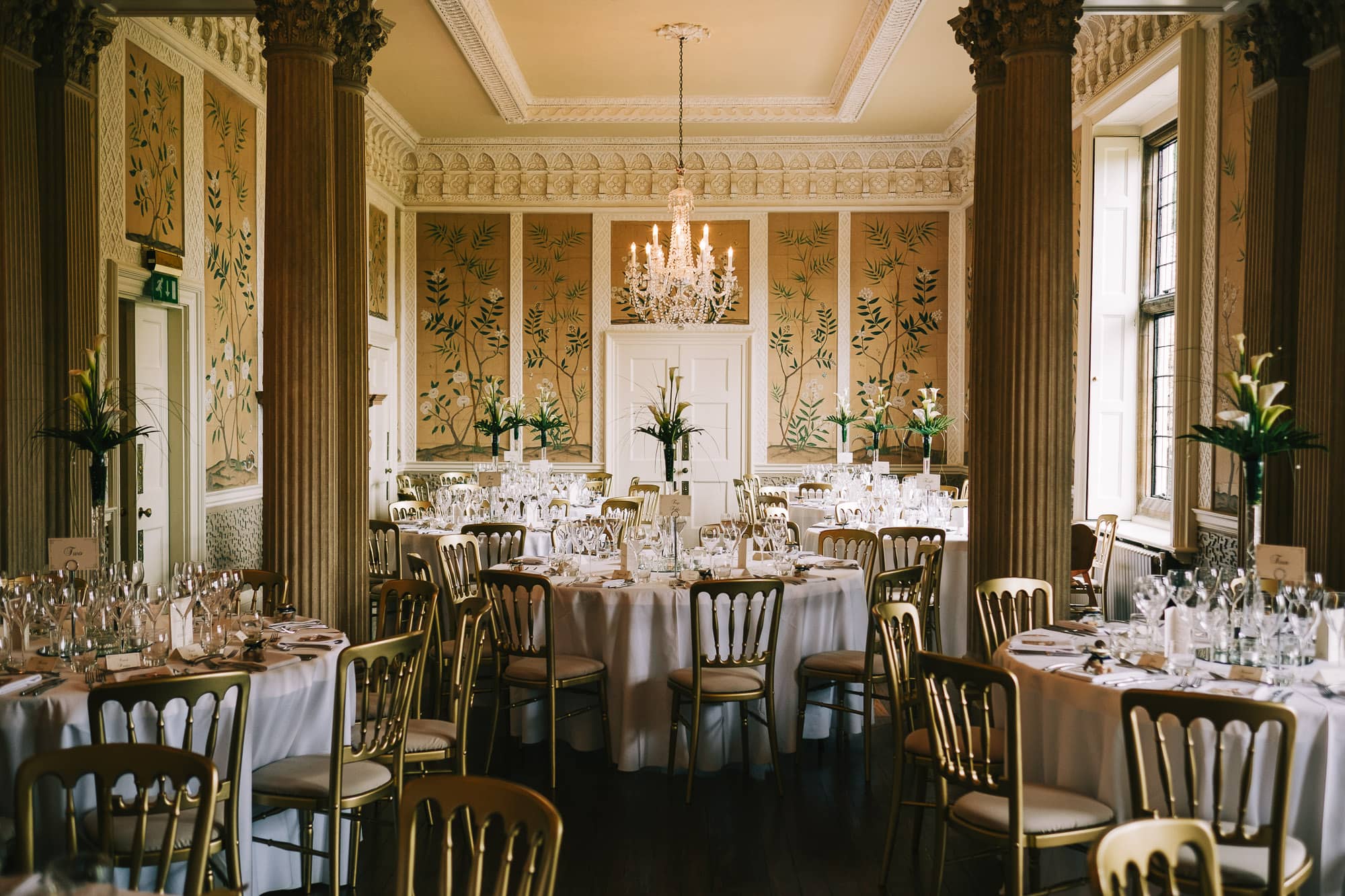 The dining room at Hampden House