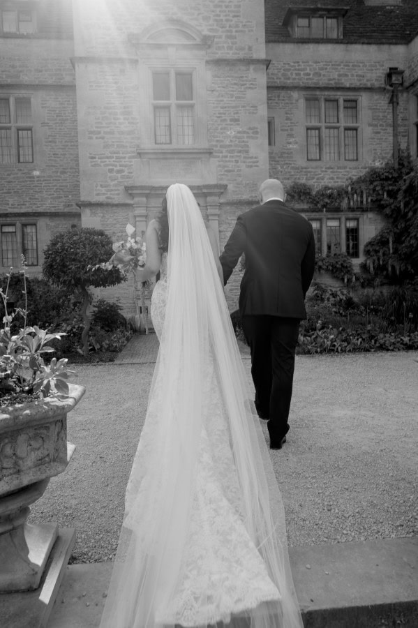 Aarti and Jayke walking into the sun at Kin House